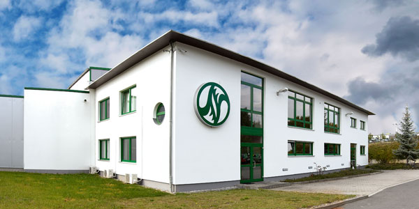 Außenansicht Firmengebäude Rudolf Neider KG im Gewerbegebiet