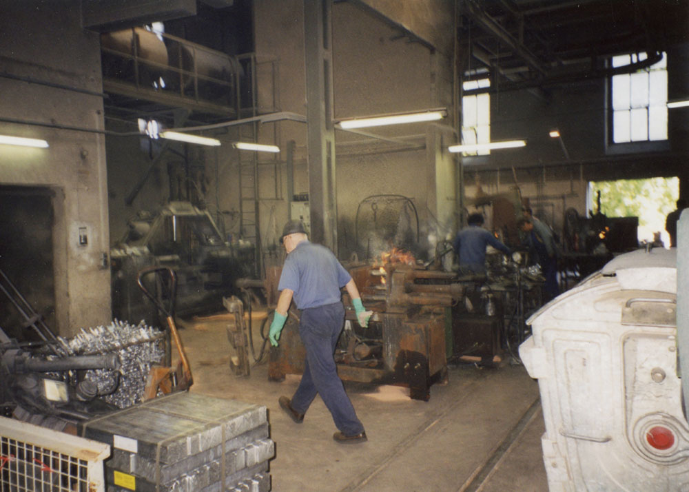 1992 Weiterführung Produktion Metallguss