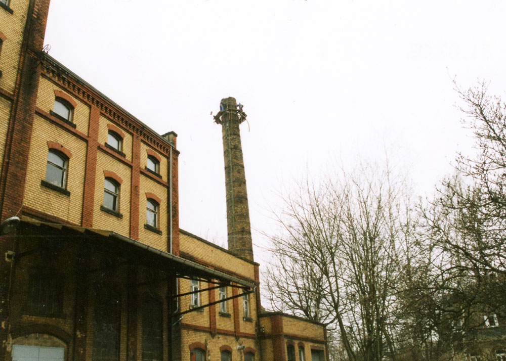 2004 Abriss alter Schornstein