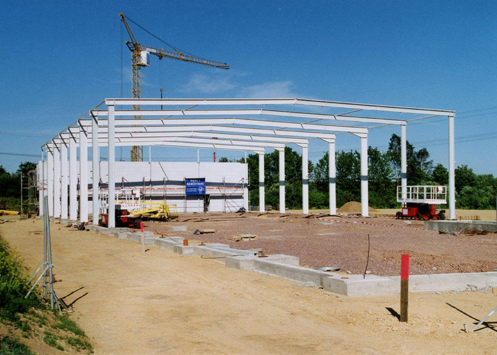 2005 Grundstückskauf und Bau Kokillengießerei