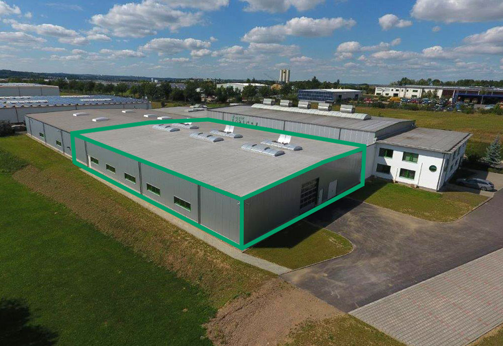 2018 Neue Lagerhalle